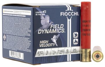 FIO 410HV6    HIGH VEL  410 3IN 6SHT   11/16 25/10