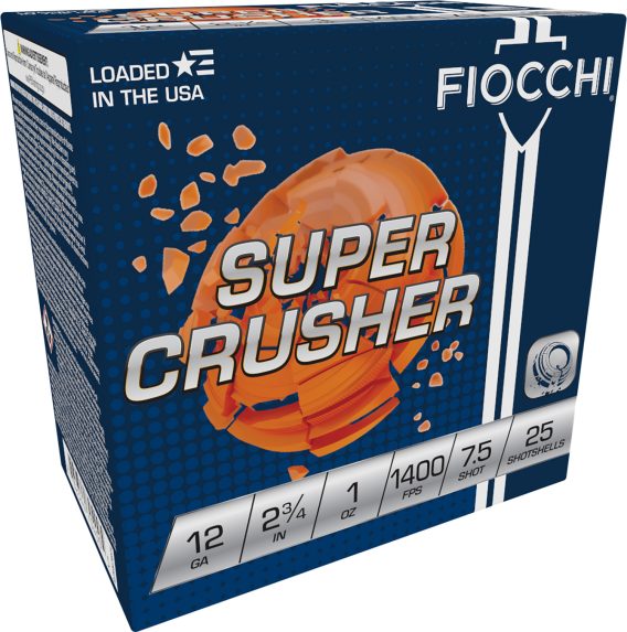 FIO 12SCRS75  SUP CRUSHER  12 2.75 7SHT  1OZ 25/10