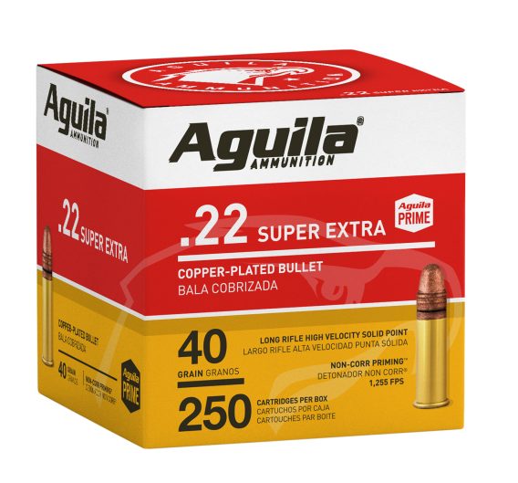 AGUILA 1B221100      22LR HV SP 40GR         250/8