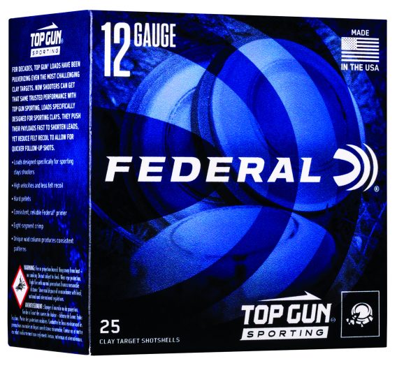 FED TGSH1275   TOP GUN 12 12 2.75 7SHT   1OZ 25/10