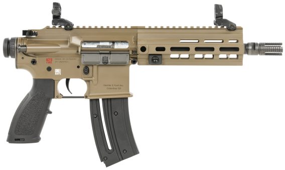 HK 81000531 HK416   PISTOL 22LR   (1)10R  FDE 8.5