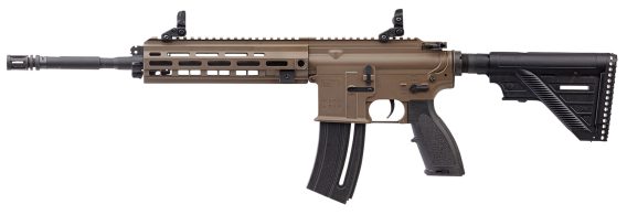 HK 81000528 HK416     RIFLE  22LR (1)20R  FDE 16.1 - Image 2