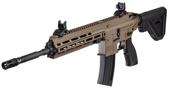 HK 81000528 HK416     RIFLE  22LR (1)20R  FDE 16.1 - Image 3