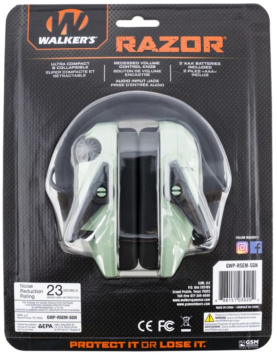WLKR GWP-RSEM-SGN      RAZR SLIM ELC MUF SAGE GRN - Image 2
