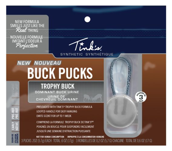 TINKS W5282BL  TROPHY BUCK SYN BUCK PUCKS