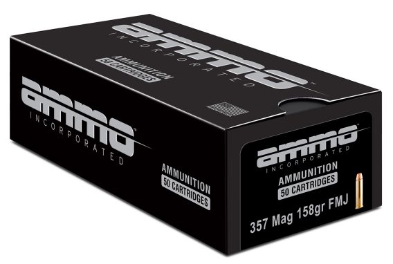 AMMOINC 357158FMJA50      357 MG 158 FMJ     50/20