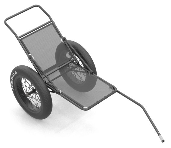 QUIET FKA-15888    CARGO CART 2 WHL / GAME TRAILER - Image 3