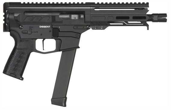 CMMG 99A68A2AB    DISSENT MKGS   9MM  6.5  33R BLK