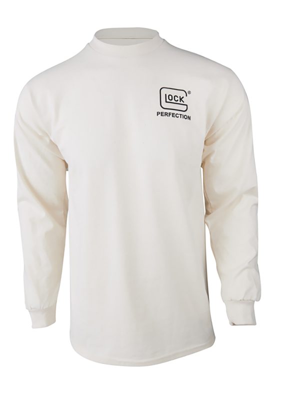 GLOCK AP96071  BORN IN AUSTRIA LS SHIRT TAN     SM