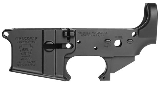 GEISSELE 02-1296-SD-B   SUPER DUTY STRP LOWER BLK