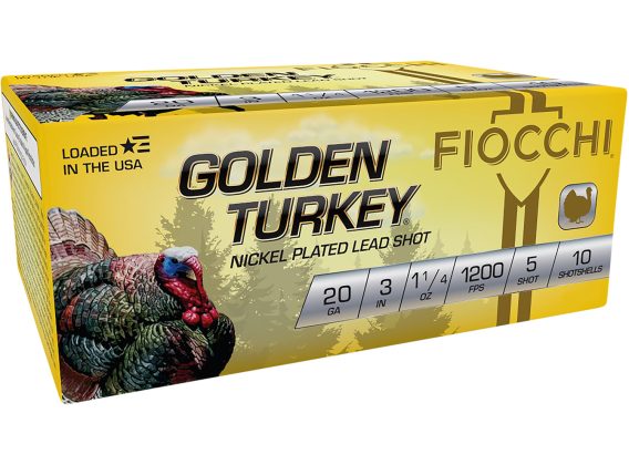 FIO 203TRKC5 GLD TRKY NCKL 20 3IN  5SHT 11/4 10/10