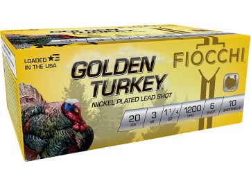 FIO 203TRKC6 GLD TRKY NCKL 20 3IN  6SHT 11/4 10/10