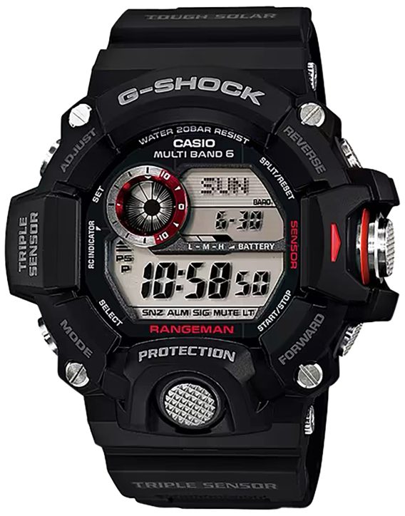GSHOCK GW94001     TACTICAL RANGEMAN SOLAR     BLK