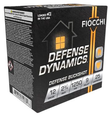 FIO 12EX9P    12 HOME DEFENSE BUCK 9P   9PEL 25/10
