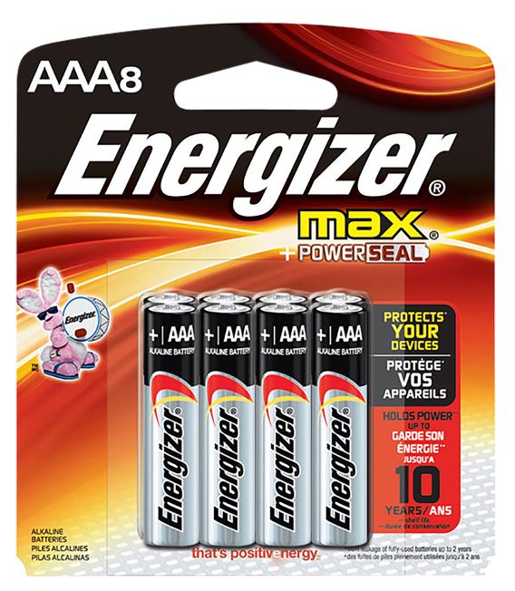 ENERGIZER E92MP-8    AAA 24PK/CS 8PK BATTERY