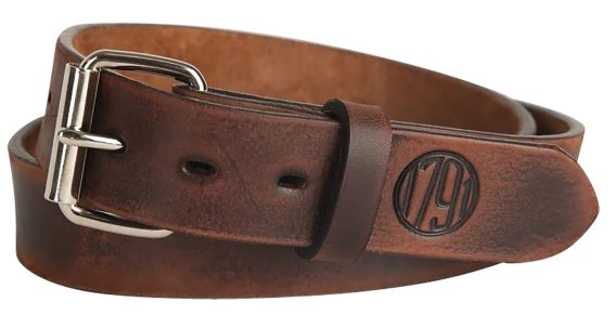 UNC-LEATHER BLT-UM-28/32-DBR    GUN BELT  DARK BRN