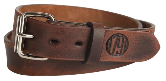 UNC-LEATHER BLT-UM-30/34-DBR    GUN BELT  DARK BRN